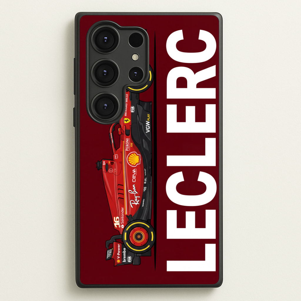 Leclerc Racer Phone Case