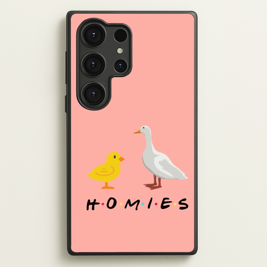 Homies Chick And Duck Phone Case