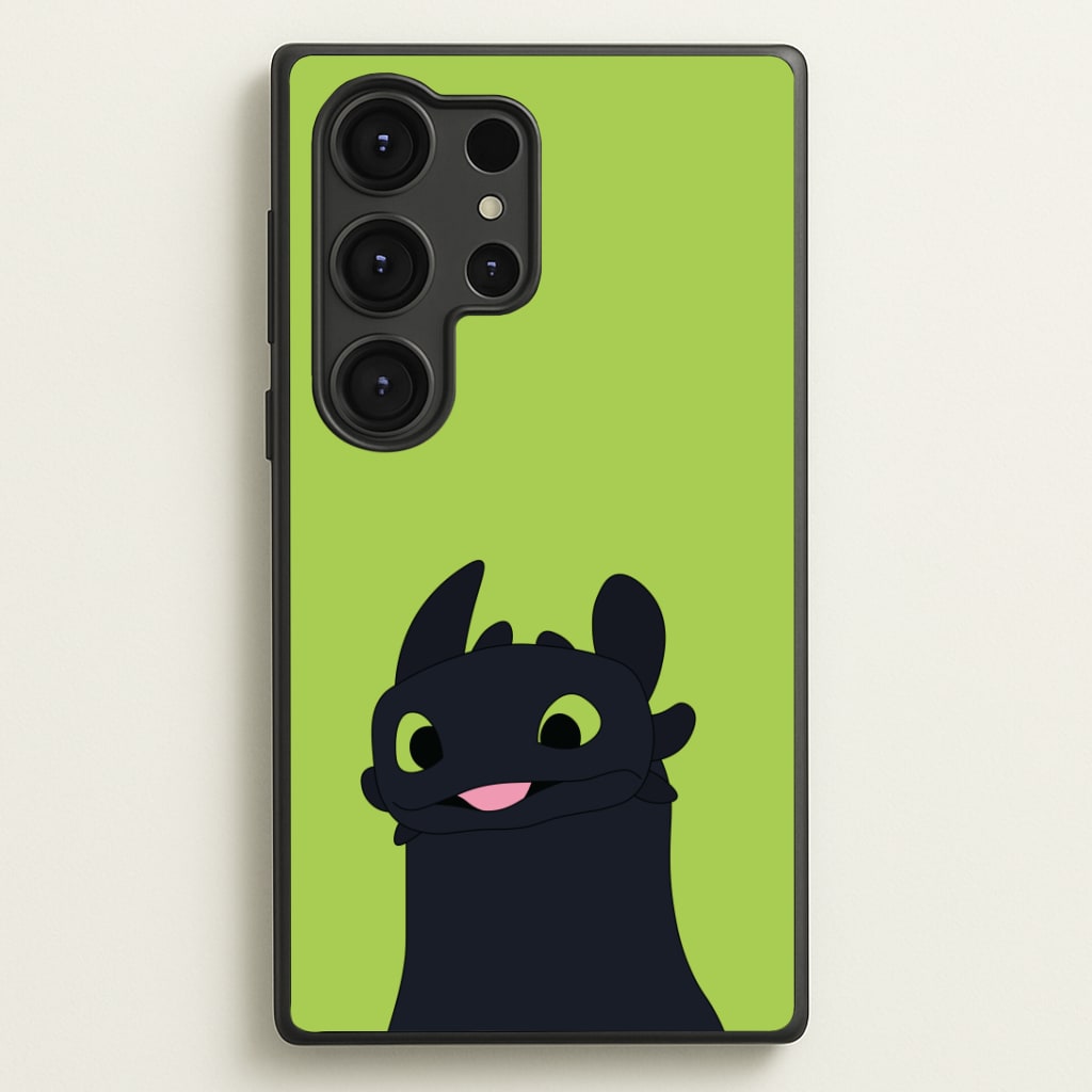 Black Fury Dragon Phone Case