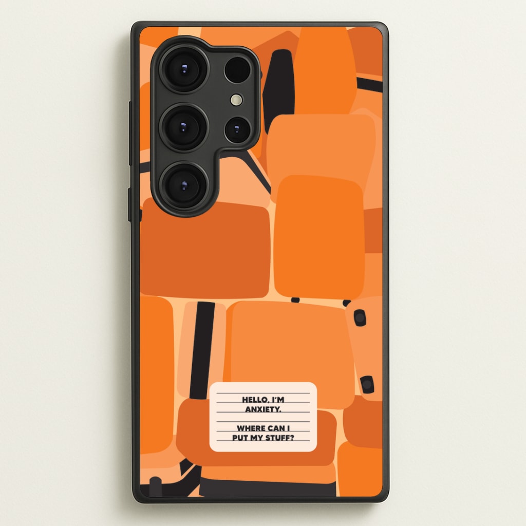 Hello I'm Anxiety - Inside Out Phone Case