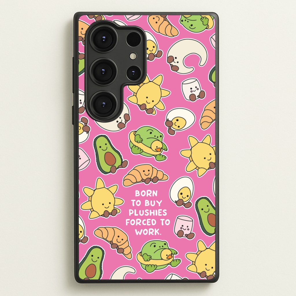 Born To Buy Plushy Phone Case