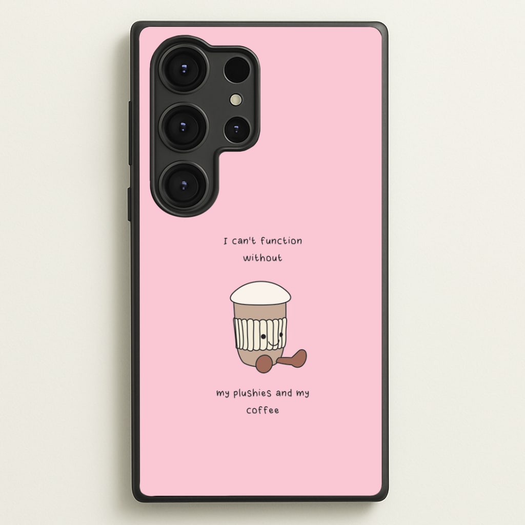 Coffee - Plushy Phone Case