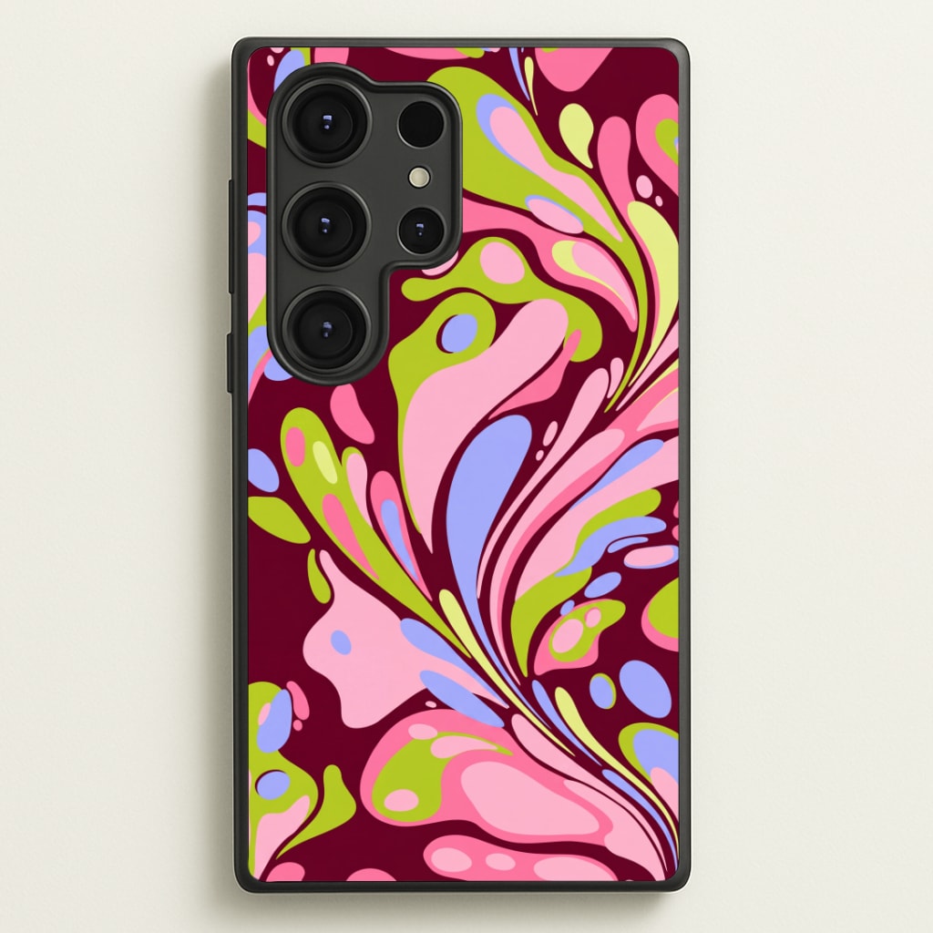 Multicolour Marble Swirl Phone Case