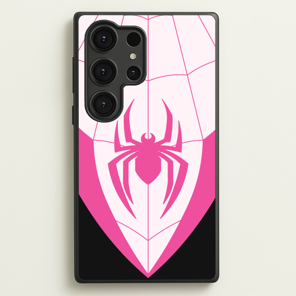 Pink And Black Spider Costume Phone Case