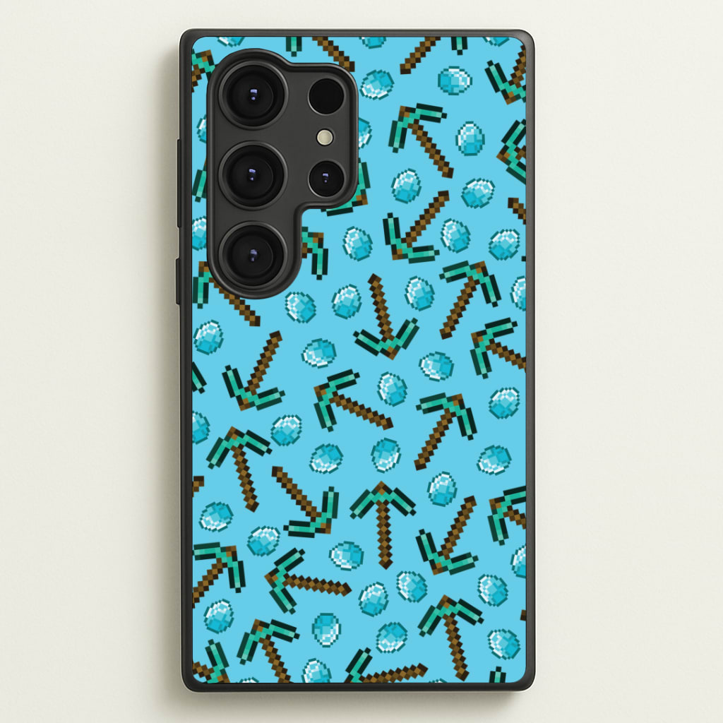 Diamond Axe Pattern Phone Case