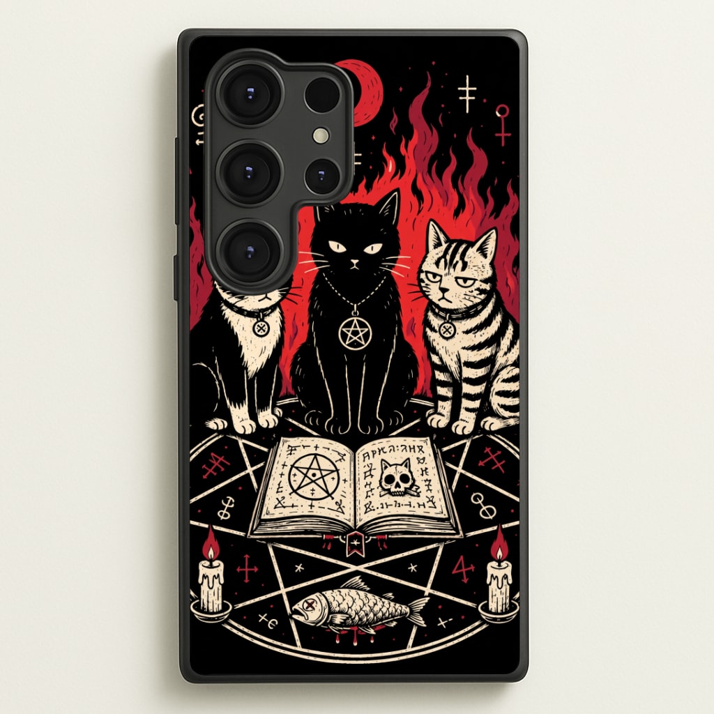 Occult Cat Coven Phone Case
