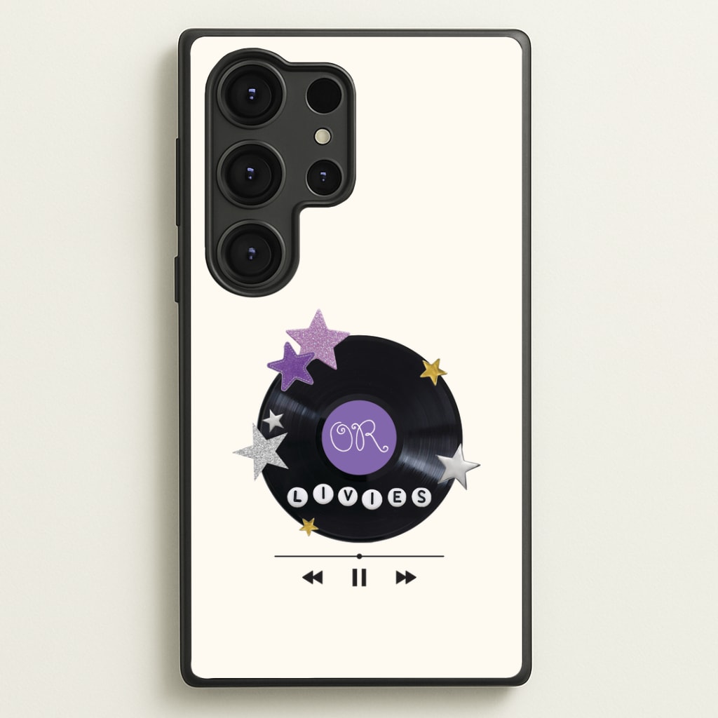 Amethyst Vinyl Scrapbook Phone Case