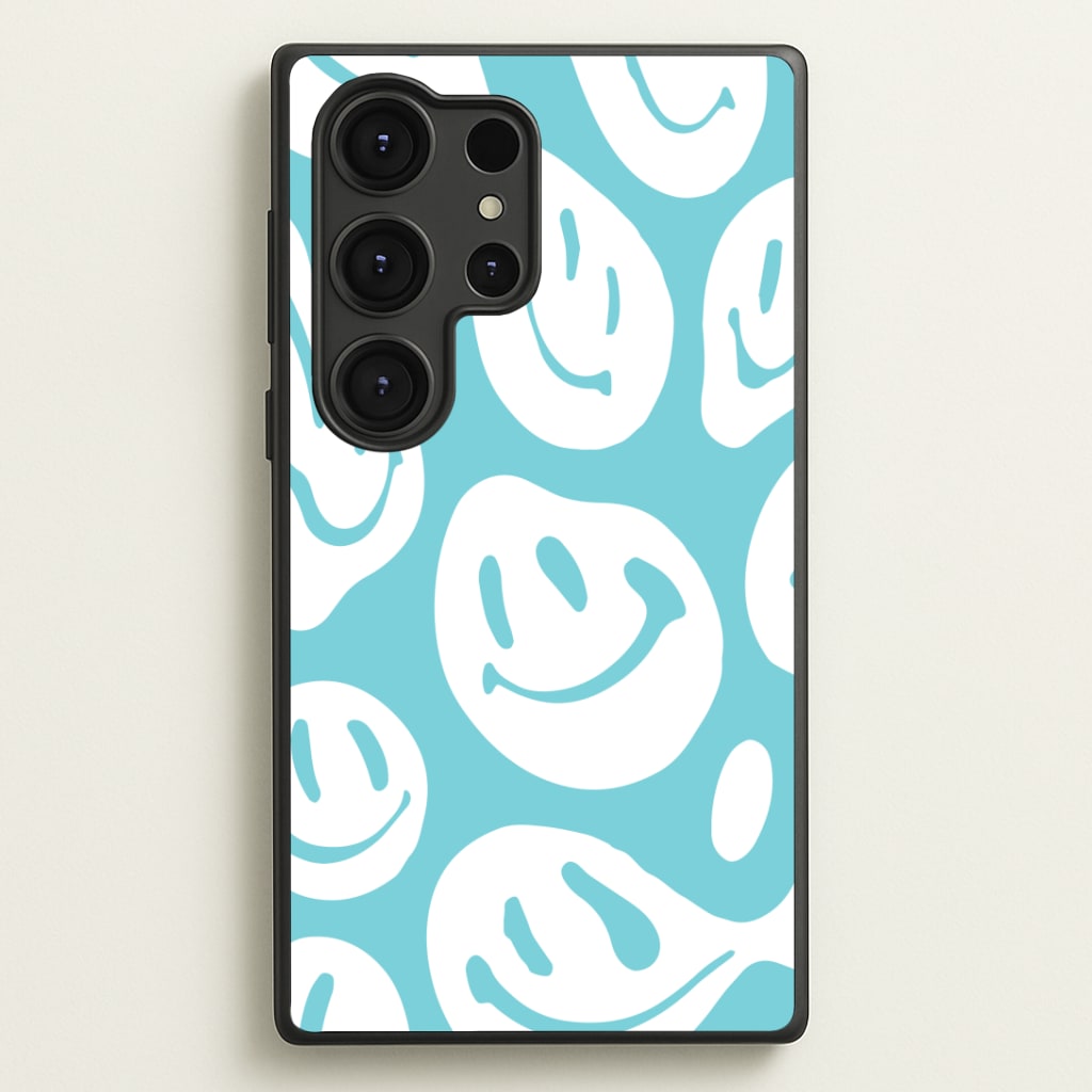 Trippn Smiley - Blue Phone Case