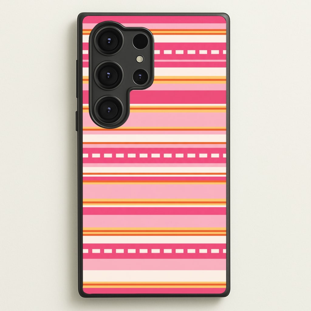 Sunset Stripe Bands Phone Case