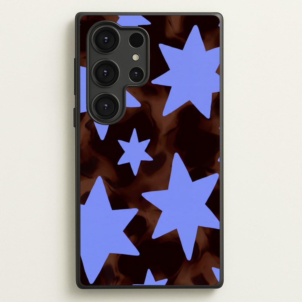 Tortoiseshell Star Scatter Phone Case