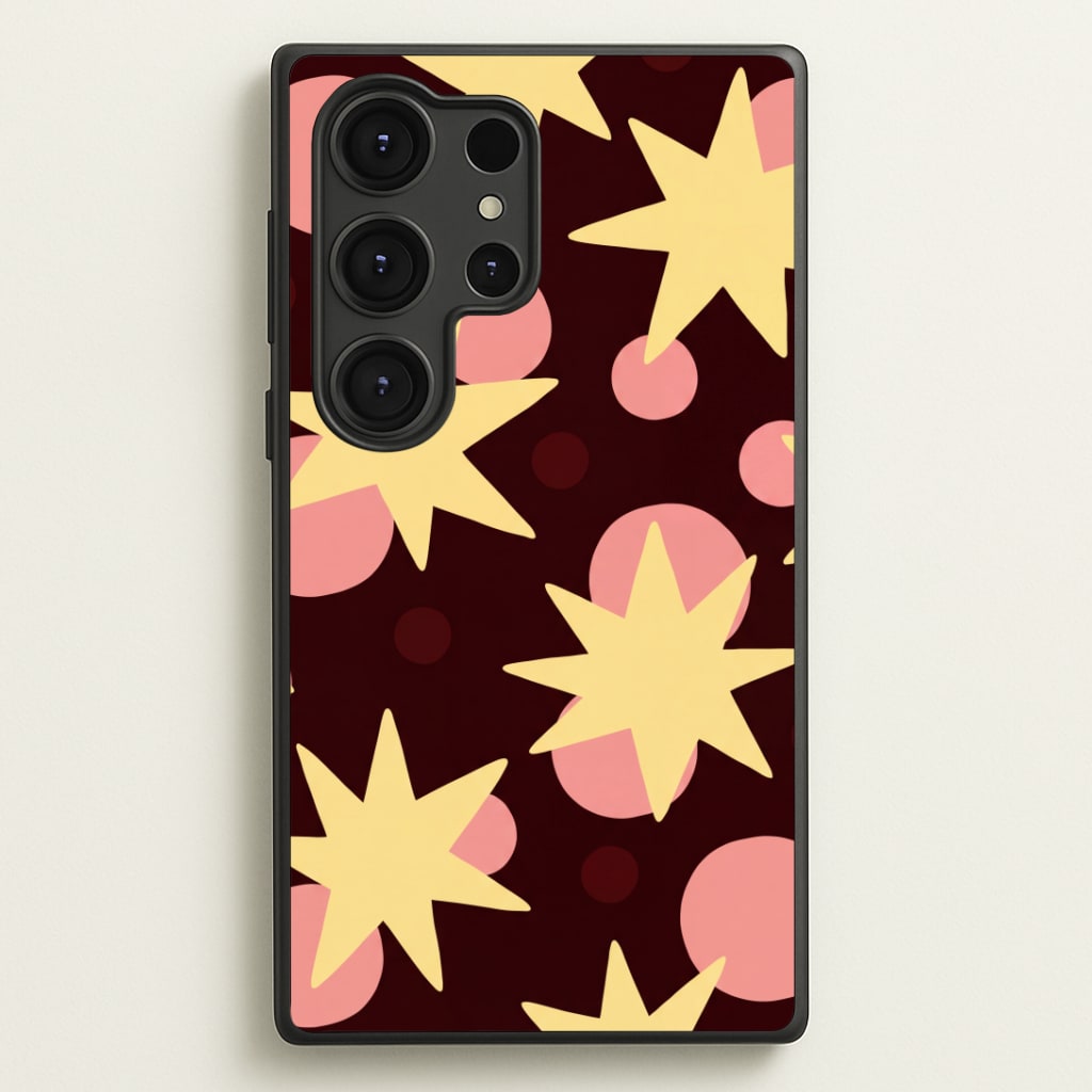 Cherry Stars And Spots Phone Case