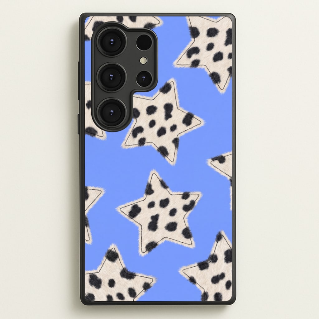 Fuzzy Cow Stars Phone Case