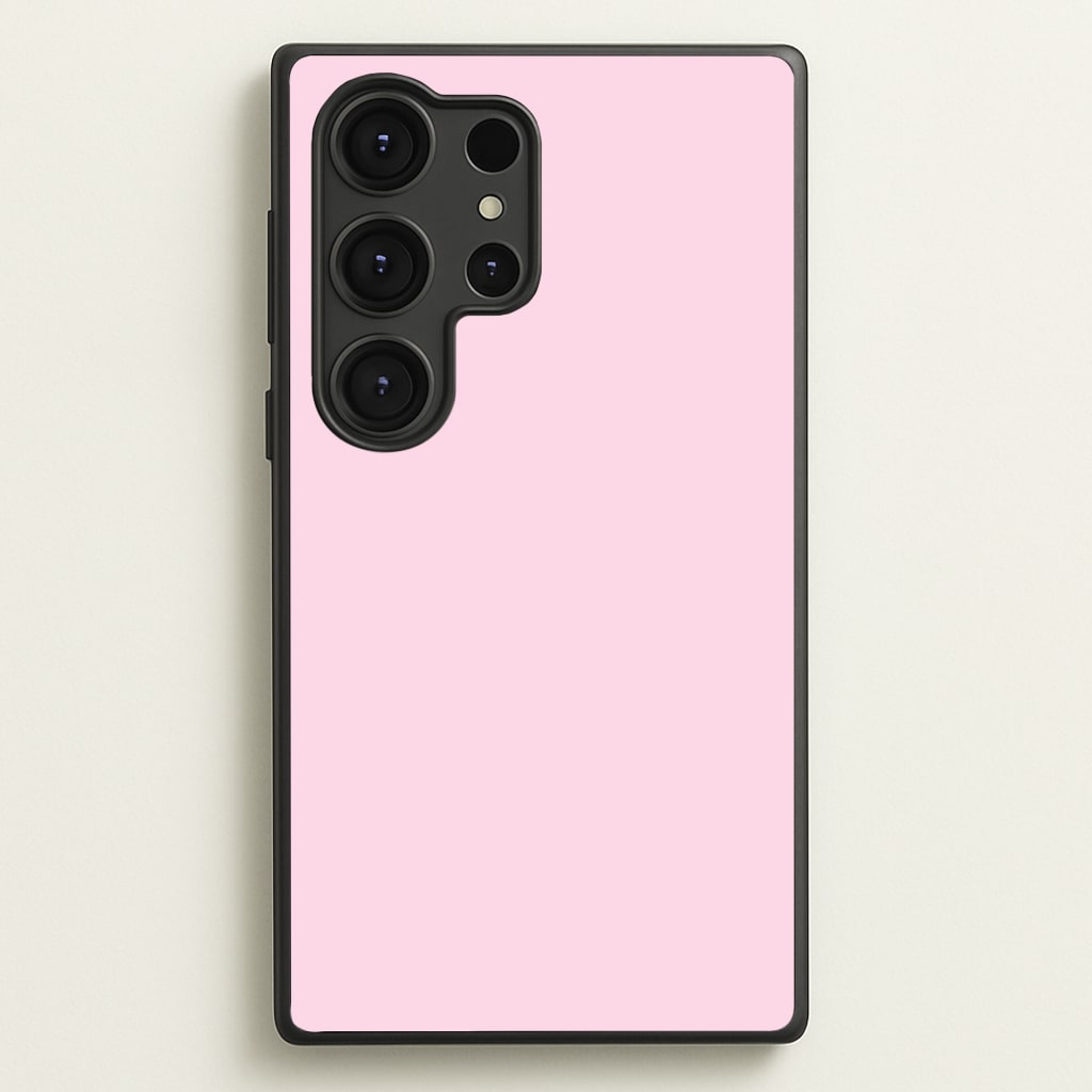 Back To Casics - Pretty Pastels - Plain Pink Phone Case - Galaxy S25 Ultra / Standard