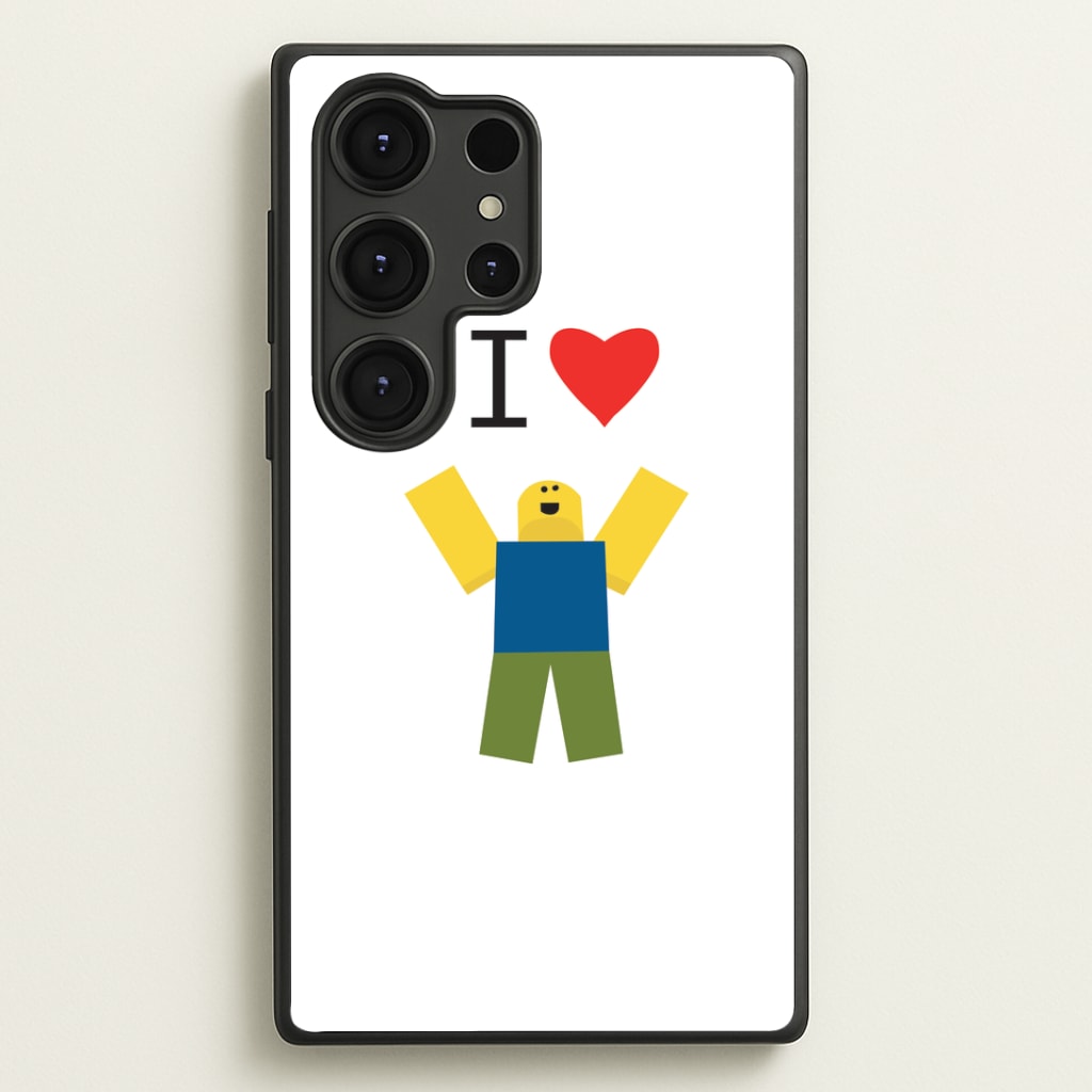 I love Blox Gaming Phone Case
