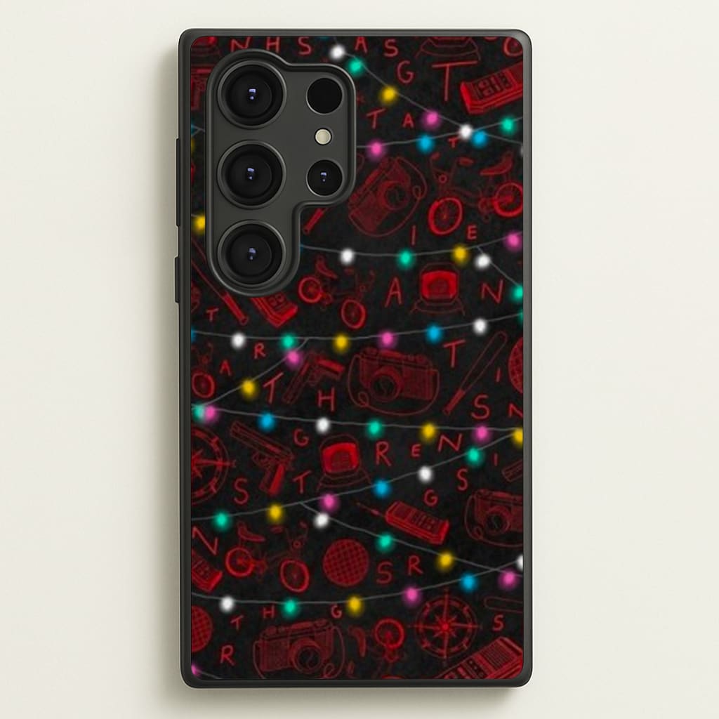 Stranger Red Illustrations Phone Case - Galaxy S25 Ultra / Standard