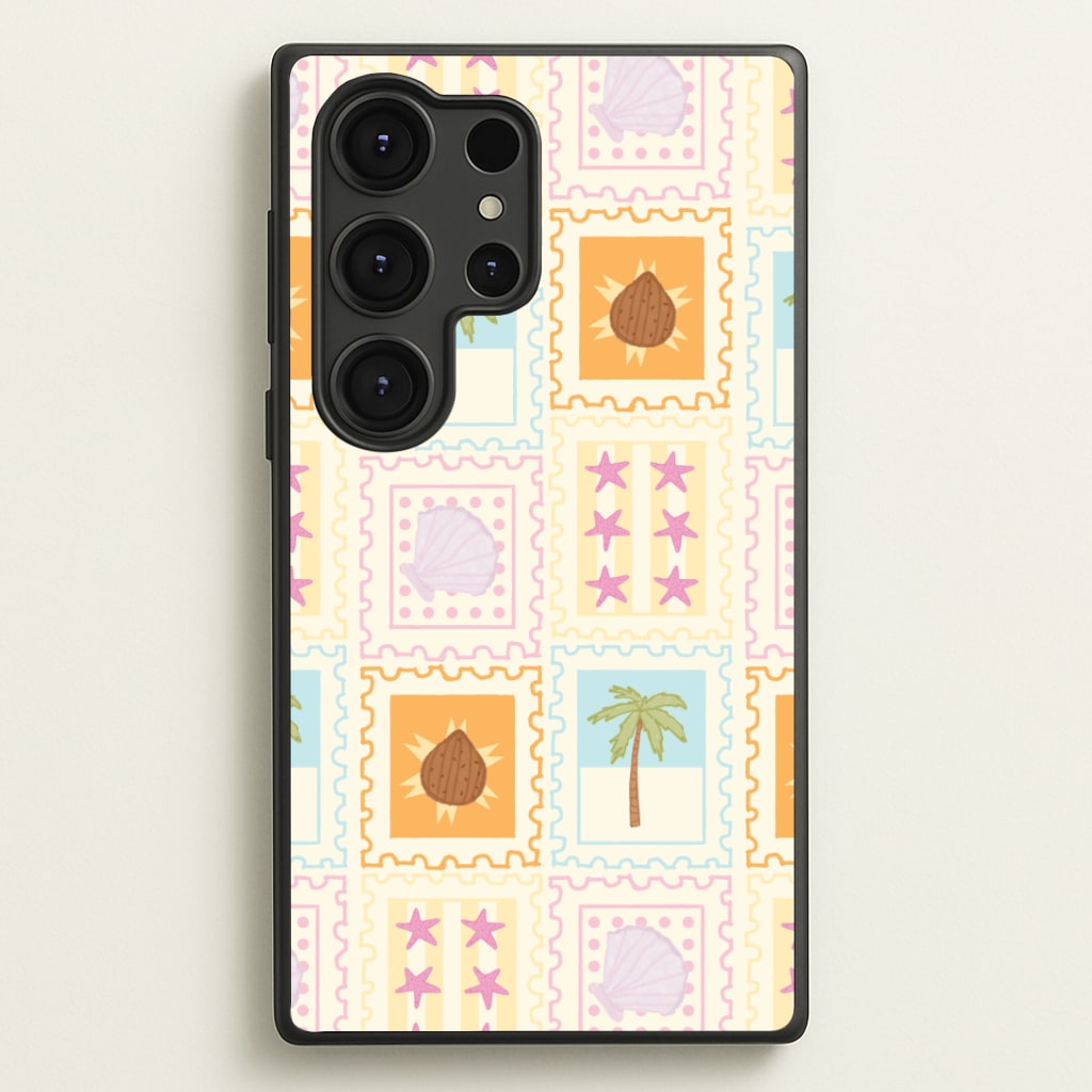 Tropical Stamps Phone Case