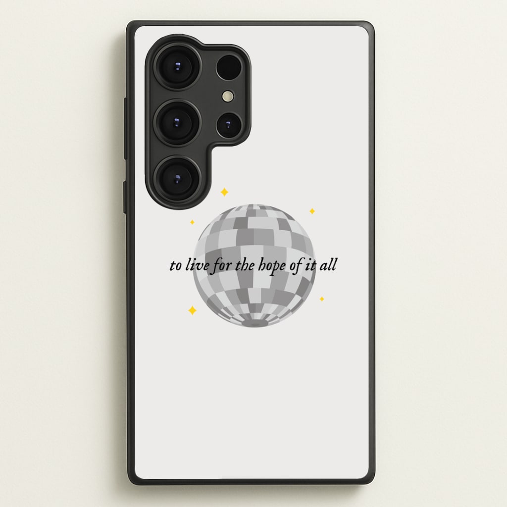 To Live For The Hope Of It All - Taylor Phone Case