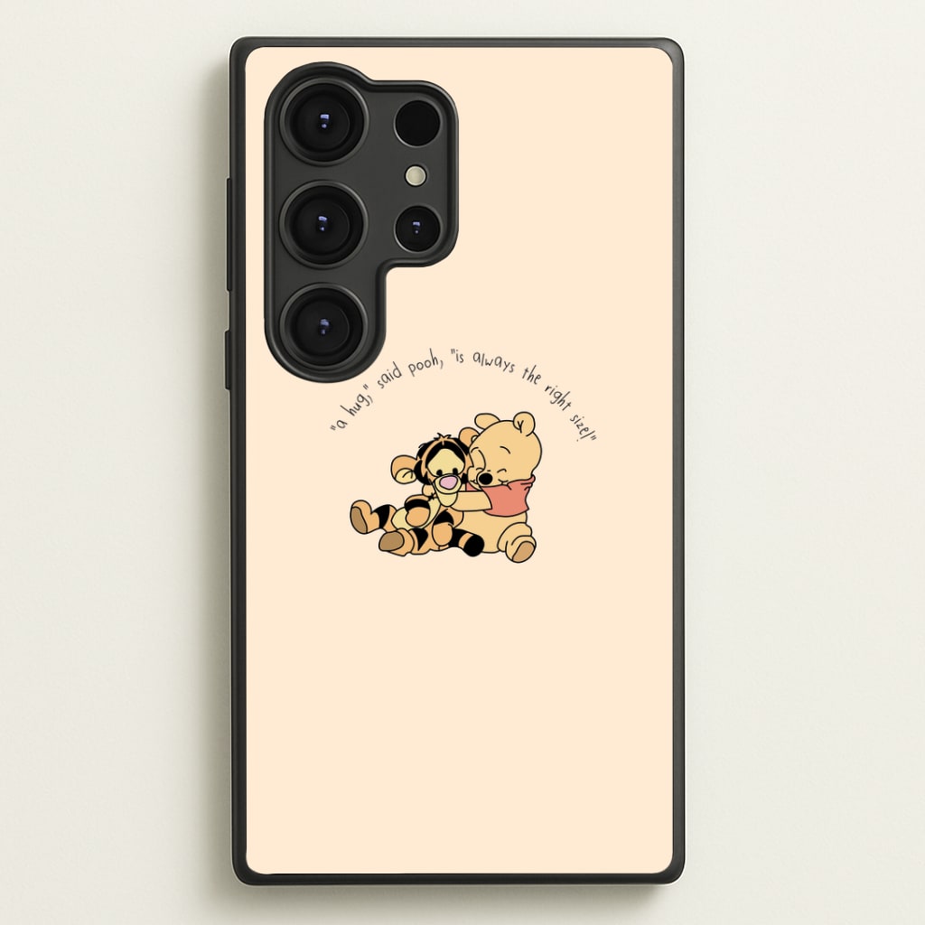 A Hug Said Pooh - Winnie Phone Case - Galaxy S25 Ultra / Standard