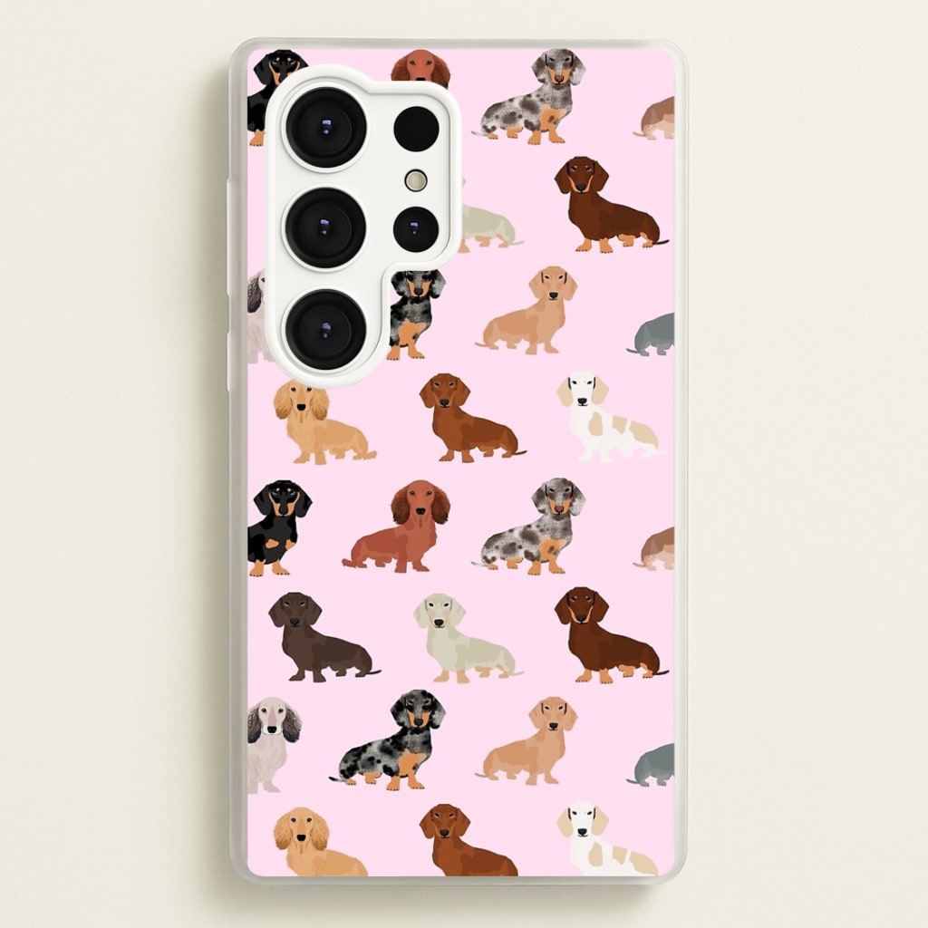 Dachshund Breed Pattern Phone Case