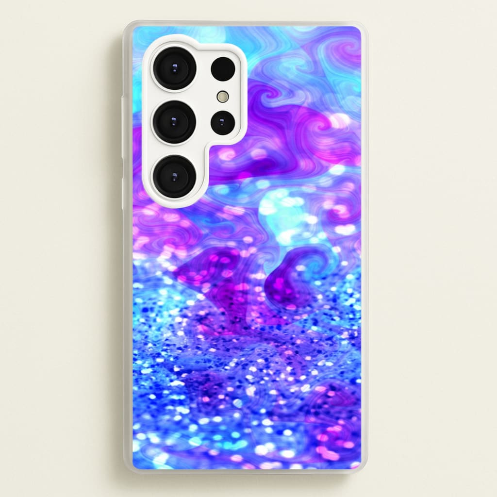 Glitter Swirl, Tumblr Stlye Phone Case