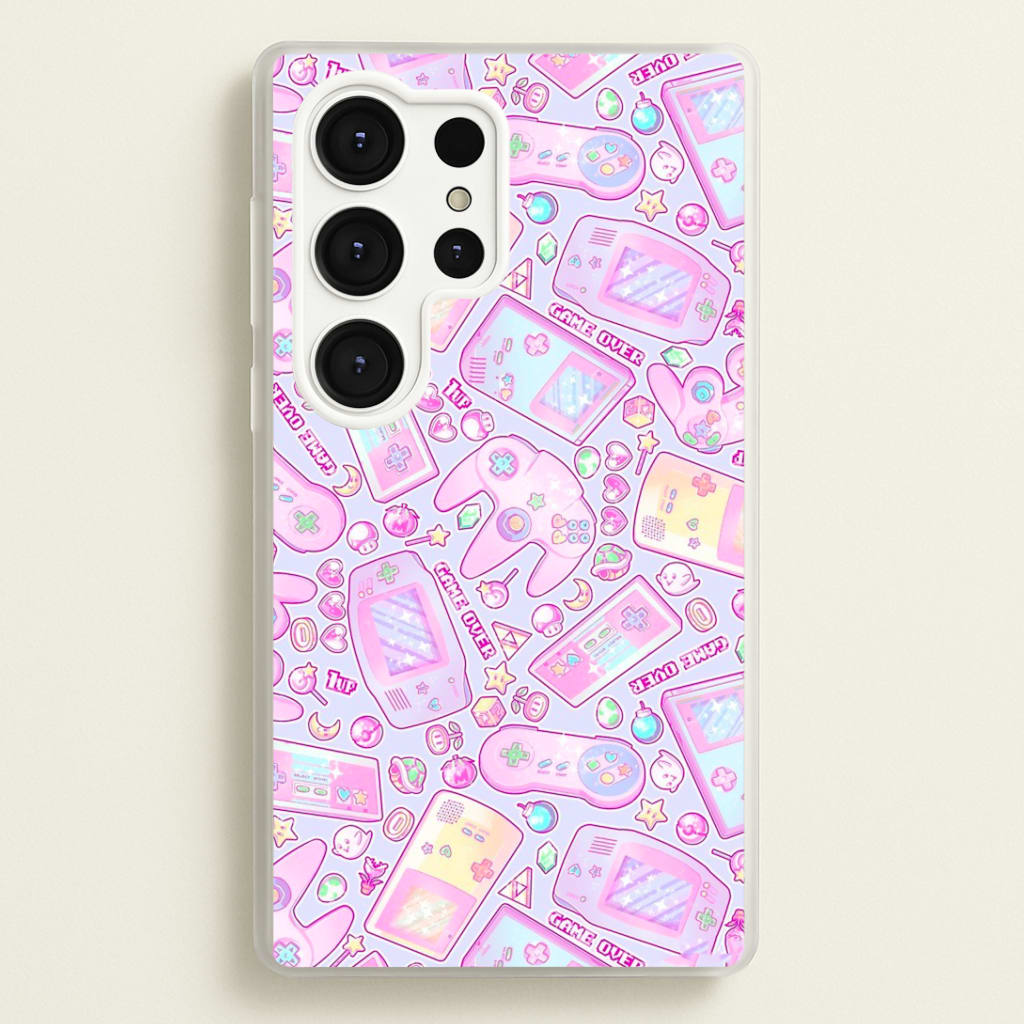 Power Up, Gaming Pattern Phone Case