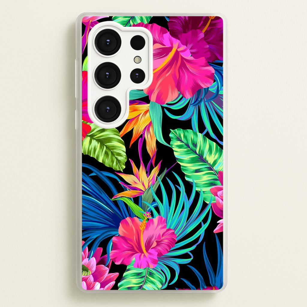 Colourful Hibiscus Pattern Phone Case