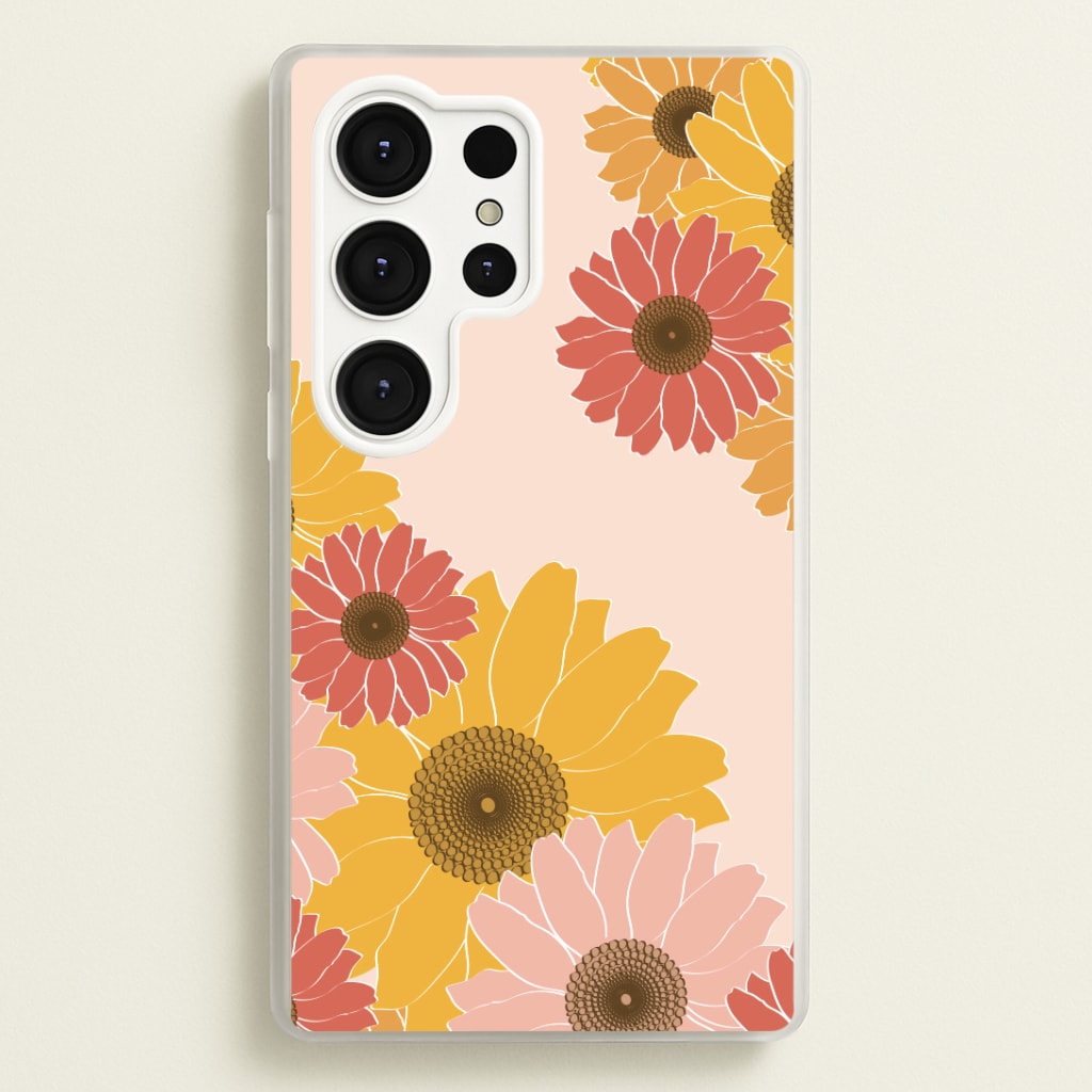 Sunflower Floral Pattern Phone Case
