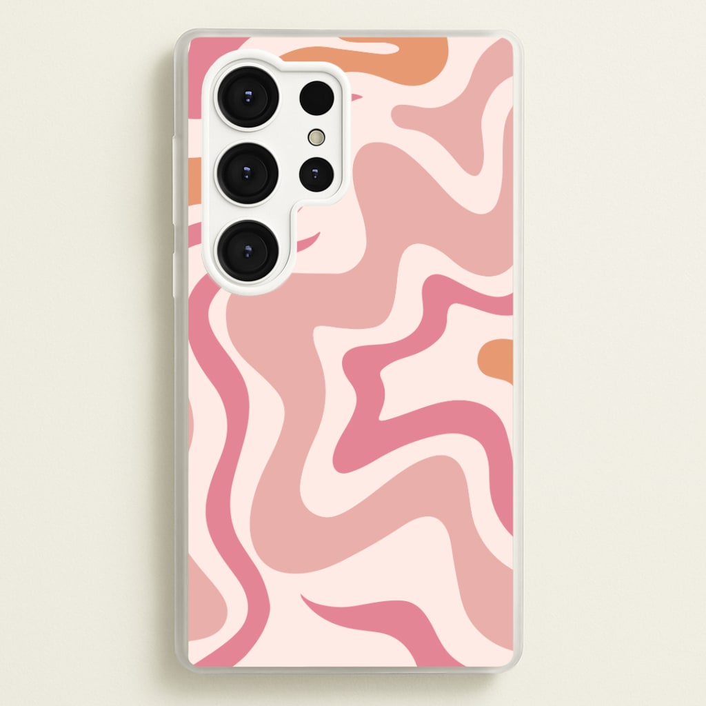 Pink Waves Phone Case