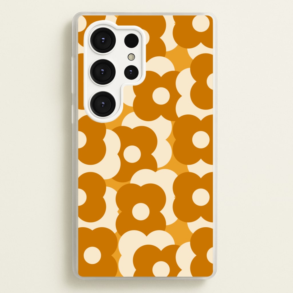 Retro Flower Pattern Phone Case