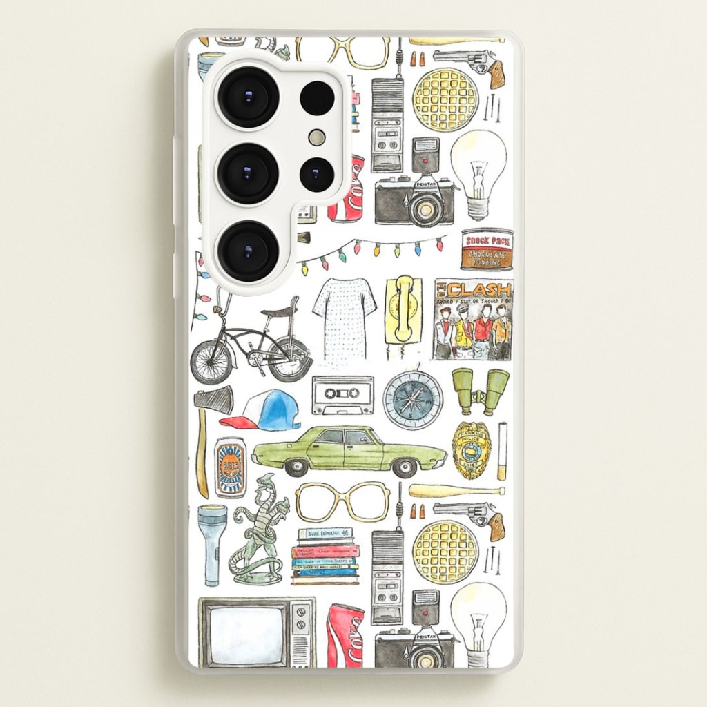 Stranger Objects Illustration Phone Case