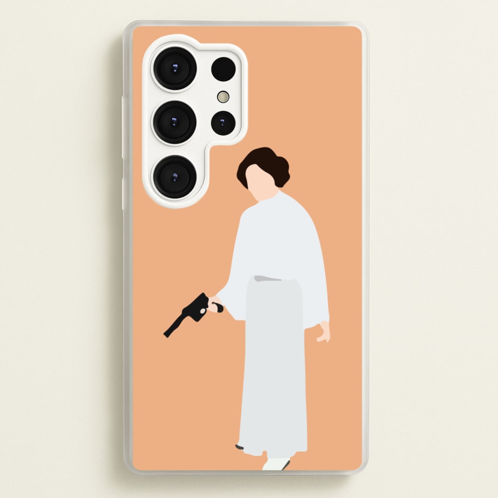 Leia Faceless With Gun Phone Case