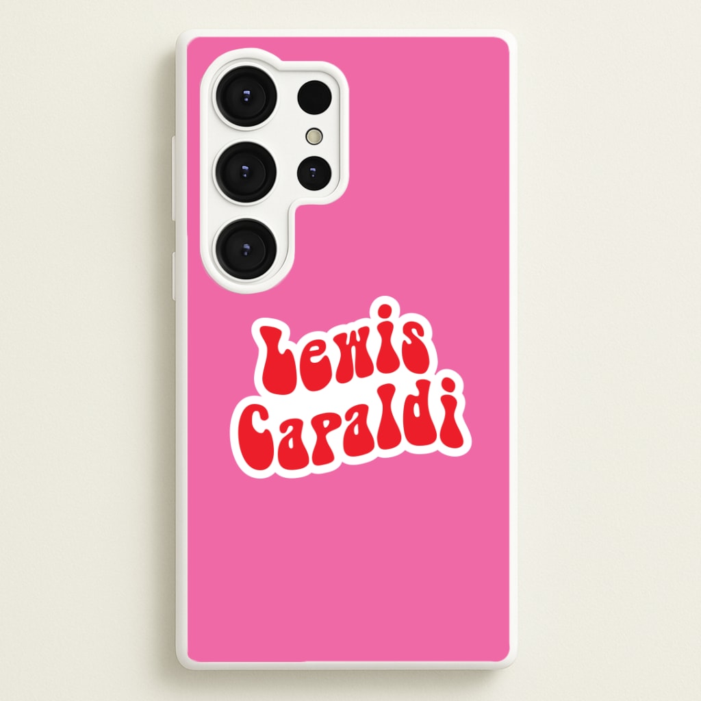 Red Name Phone Case