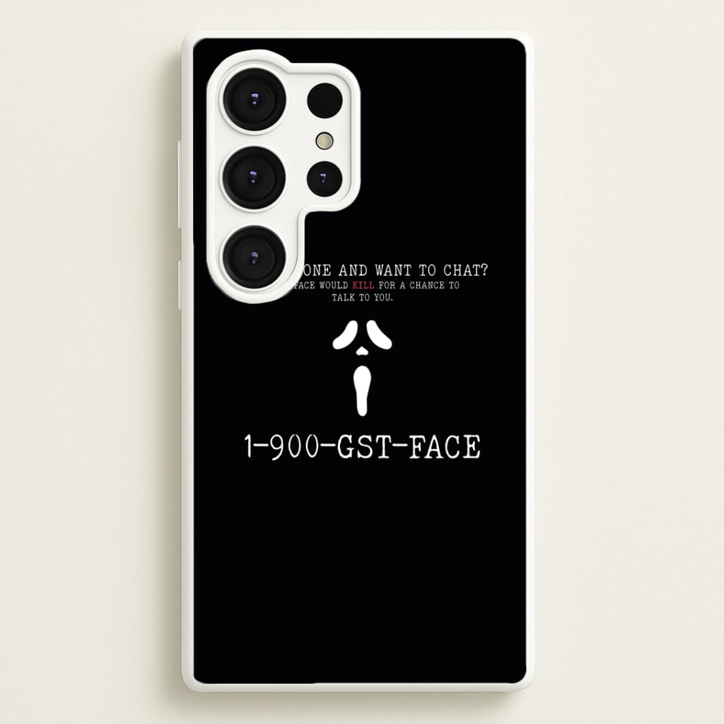 1-800-GST-FACE - Scream Phone Case