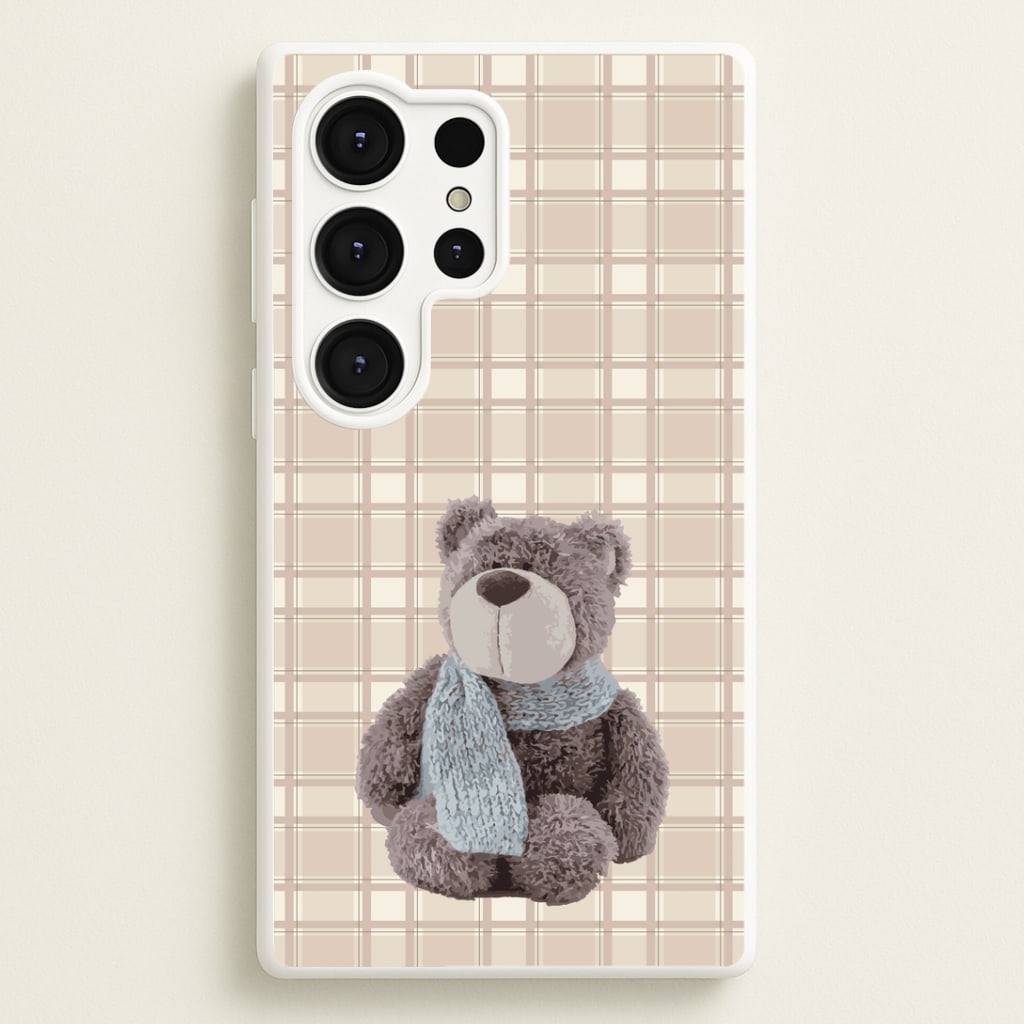 Tartan Teddy Bear Phone Case