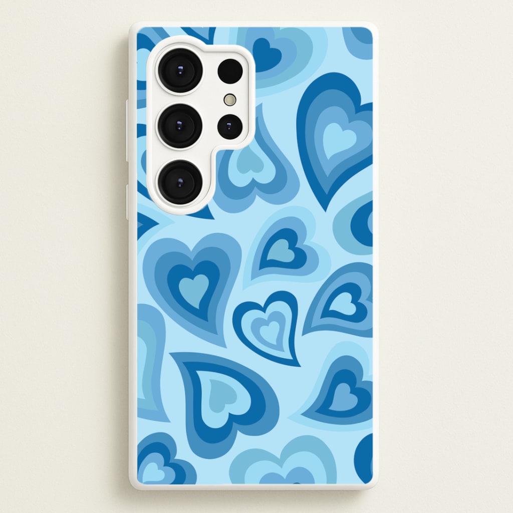Blue Hearts - Trippy Patterns Phone Case