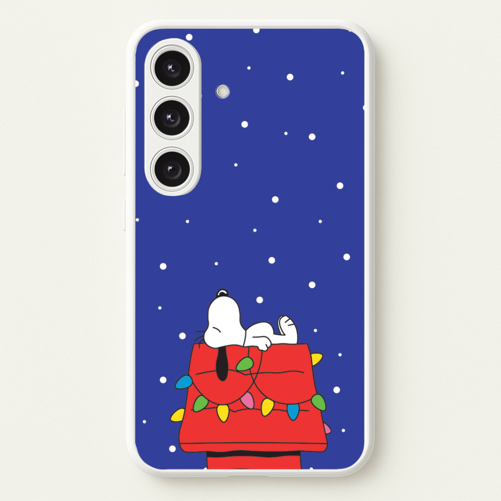 Cartoon Beagle Fairylights Phone Case