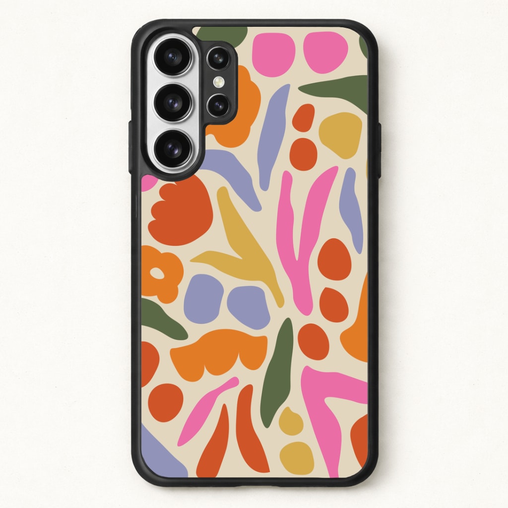 Abstract Floral Pattern - Floral Phone Case