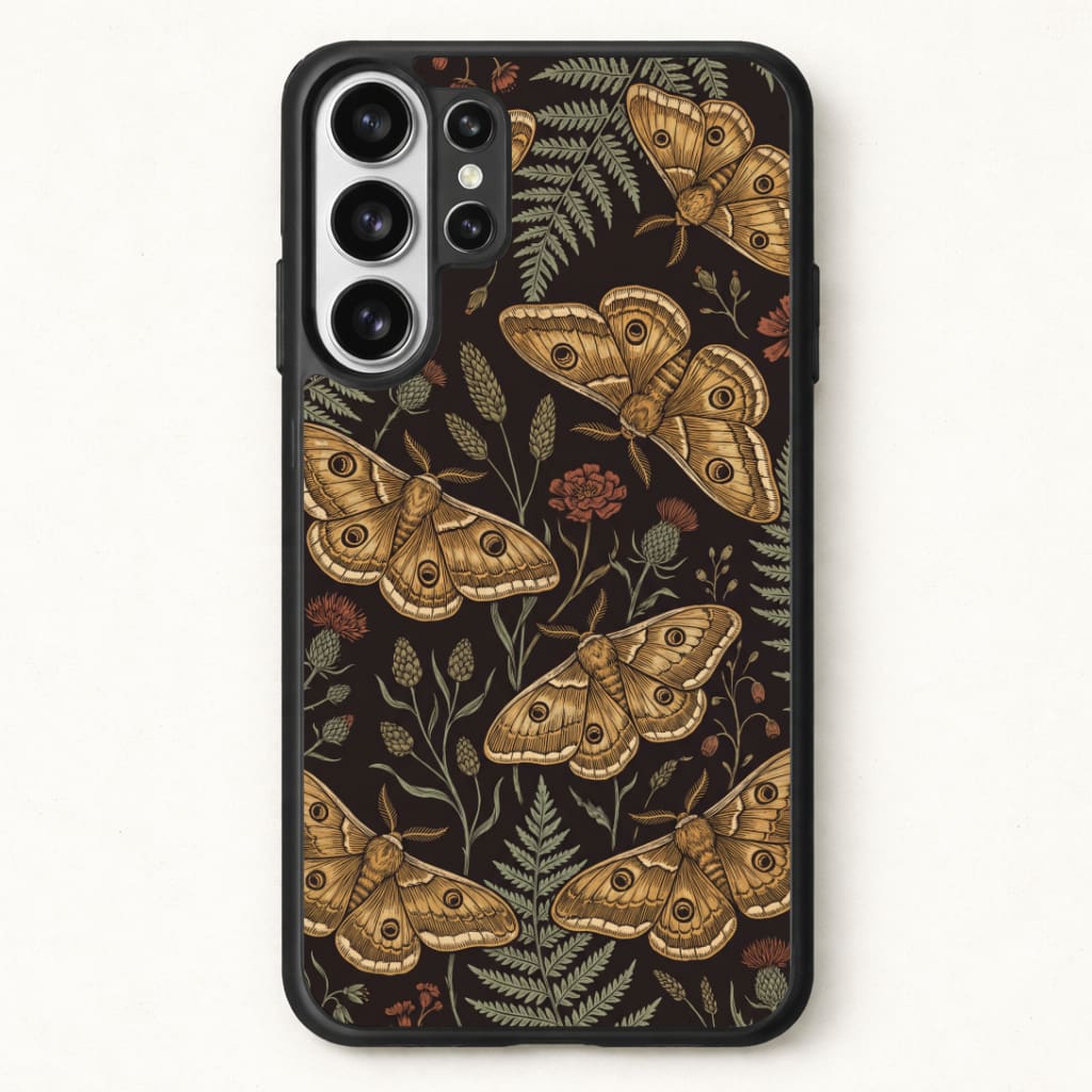 Moth And Moonlight Phone Case