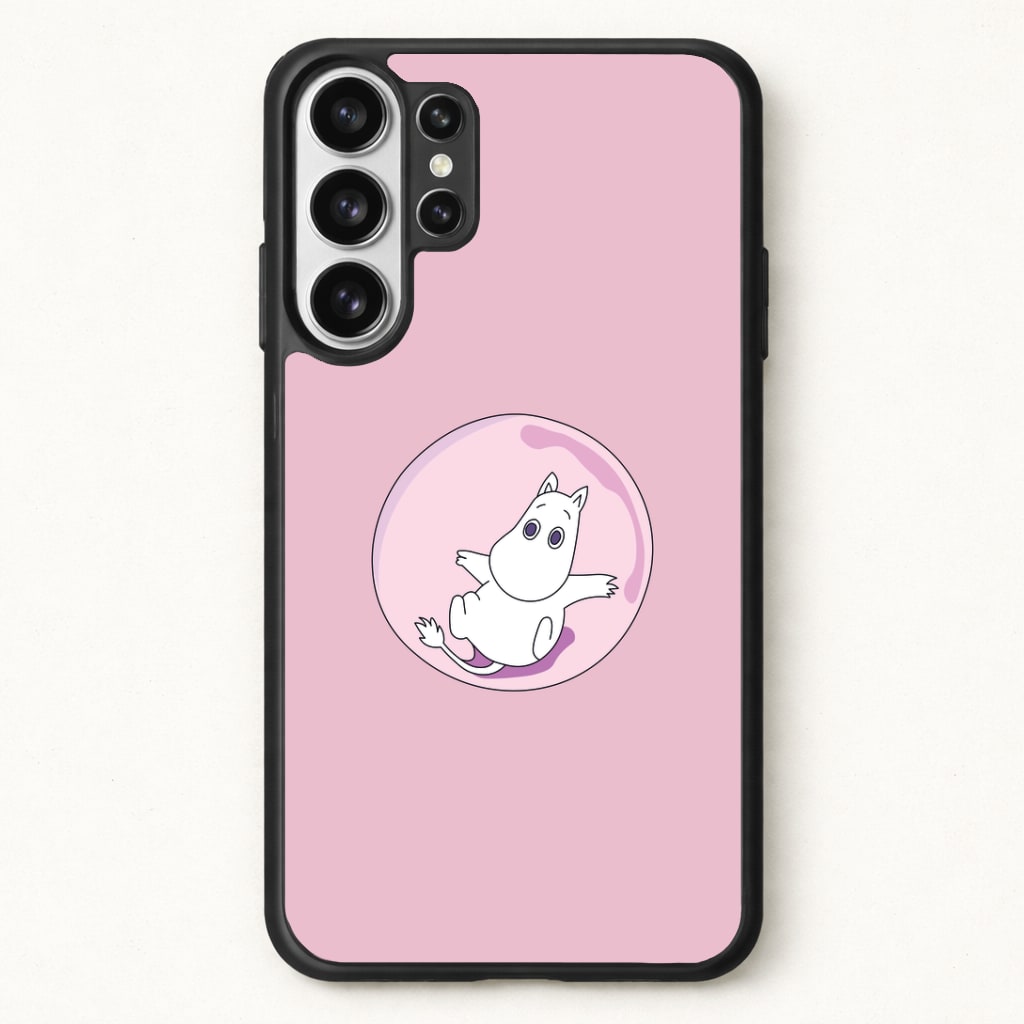 Moomin In A Pink Bubble Phone Case