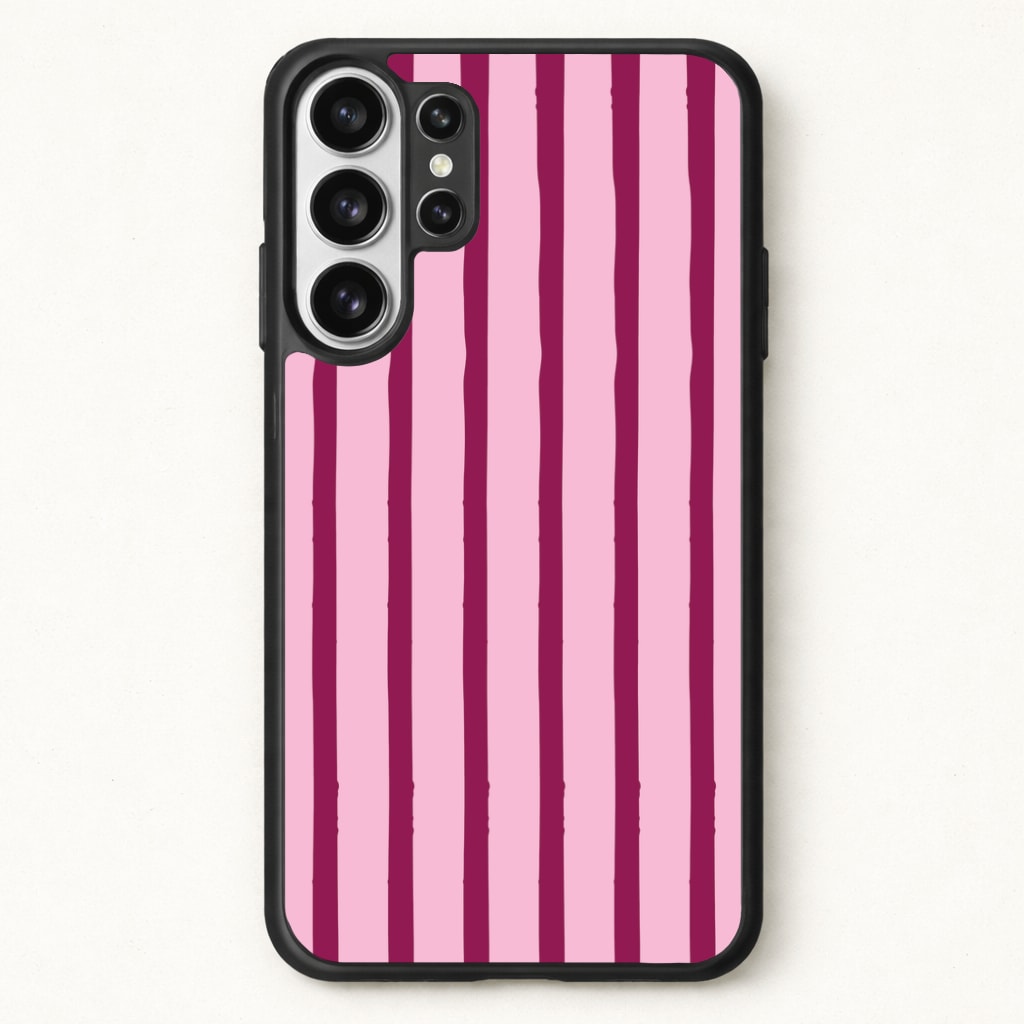 Strawberry Stripes  Phone Case