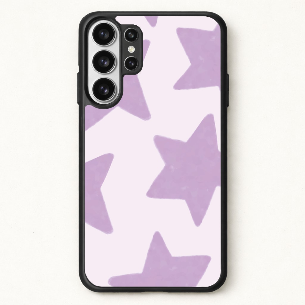 Lilac Stars Phone Case