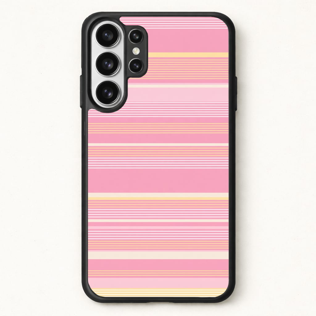 Blush Butter Stripes Phone Case