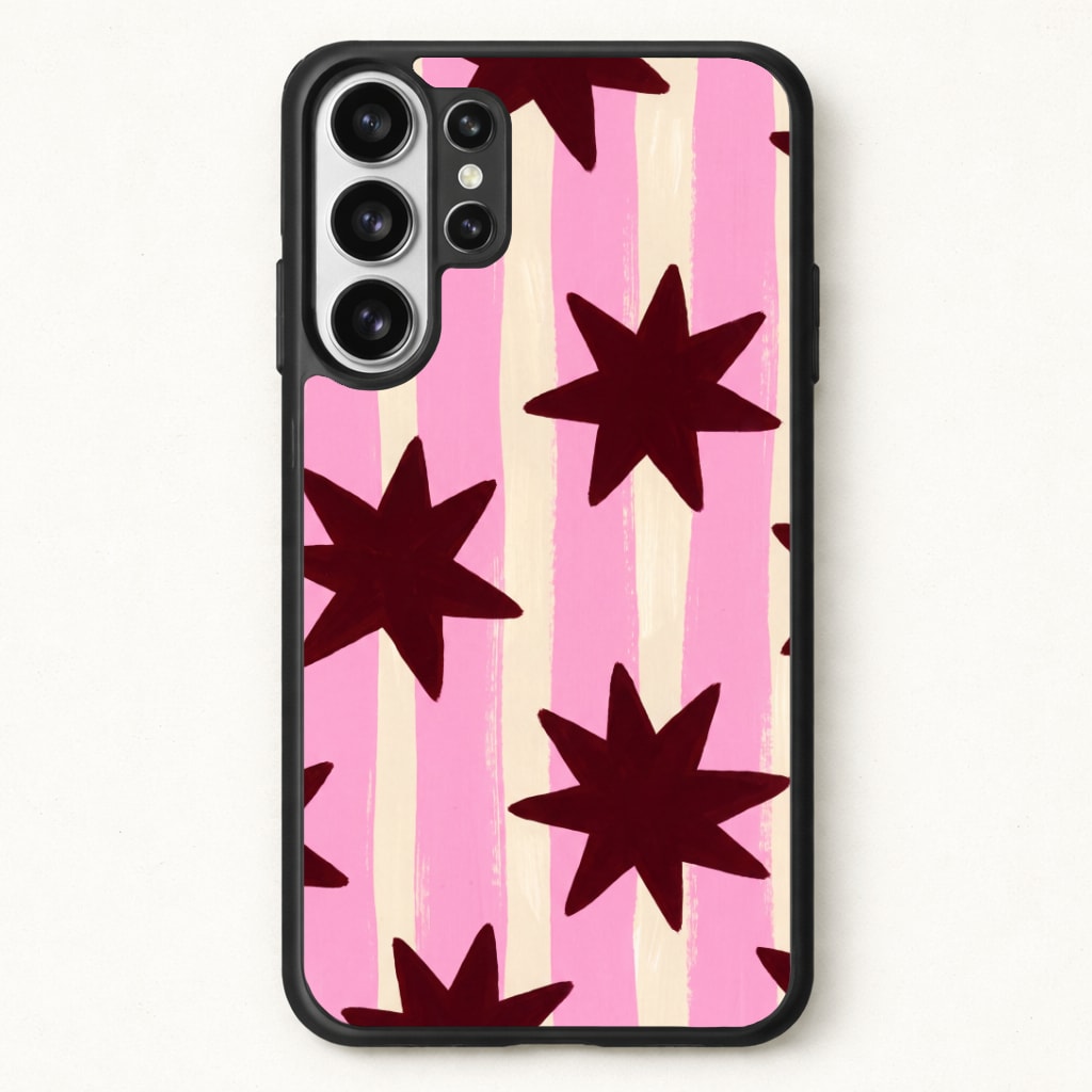 Painted Stripes And Stars Phone Case