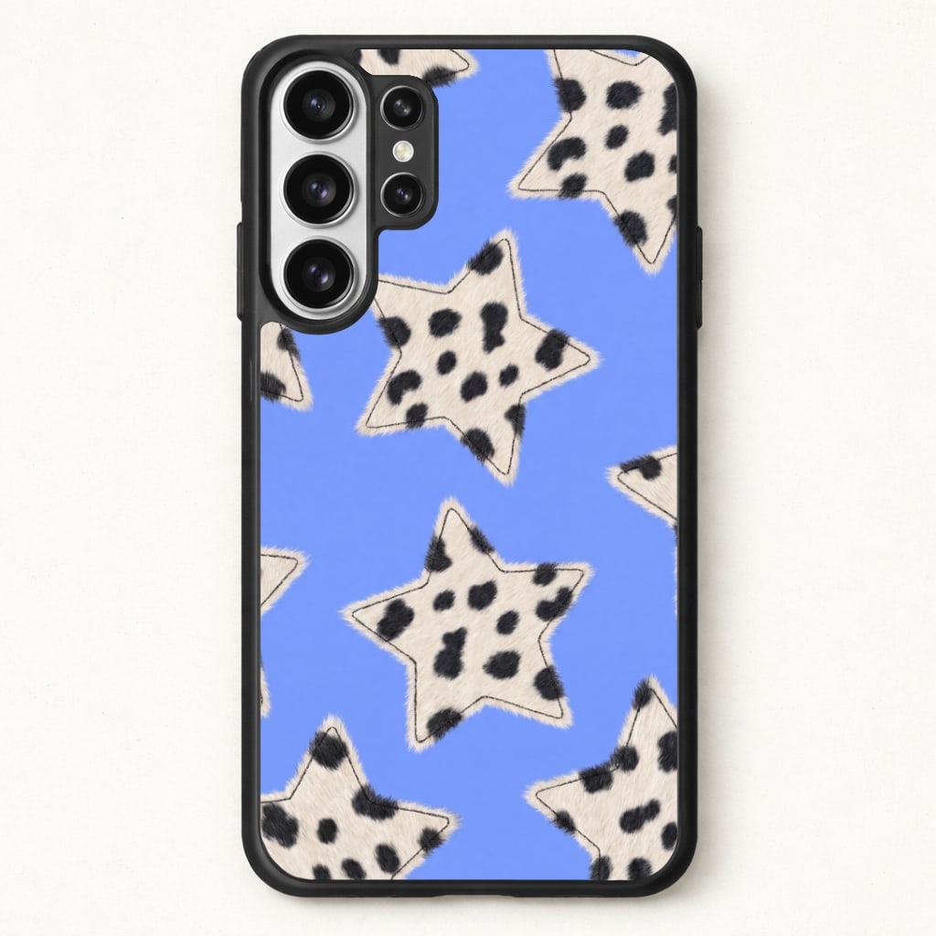 Fuzzy Cow Stars Phone Case