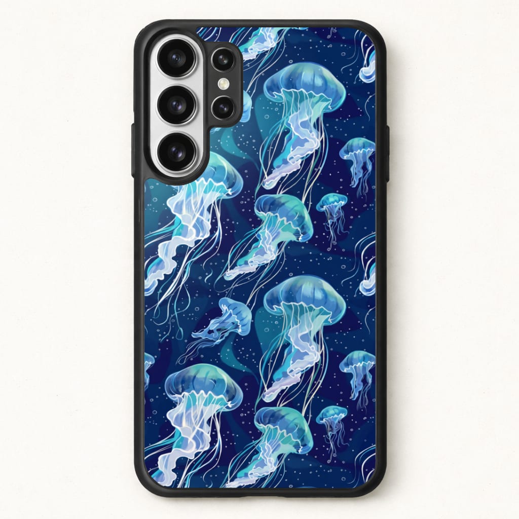 Glowing Jellyfish Drift Phone Case