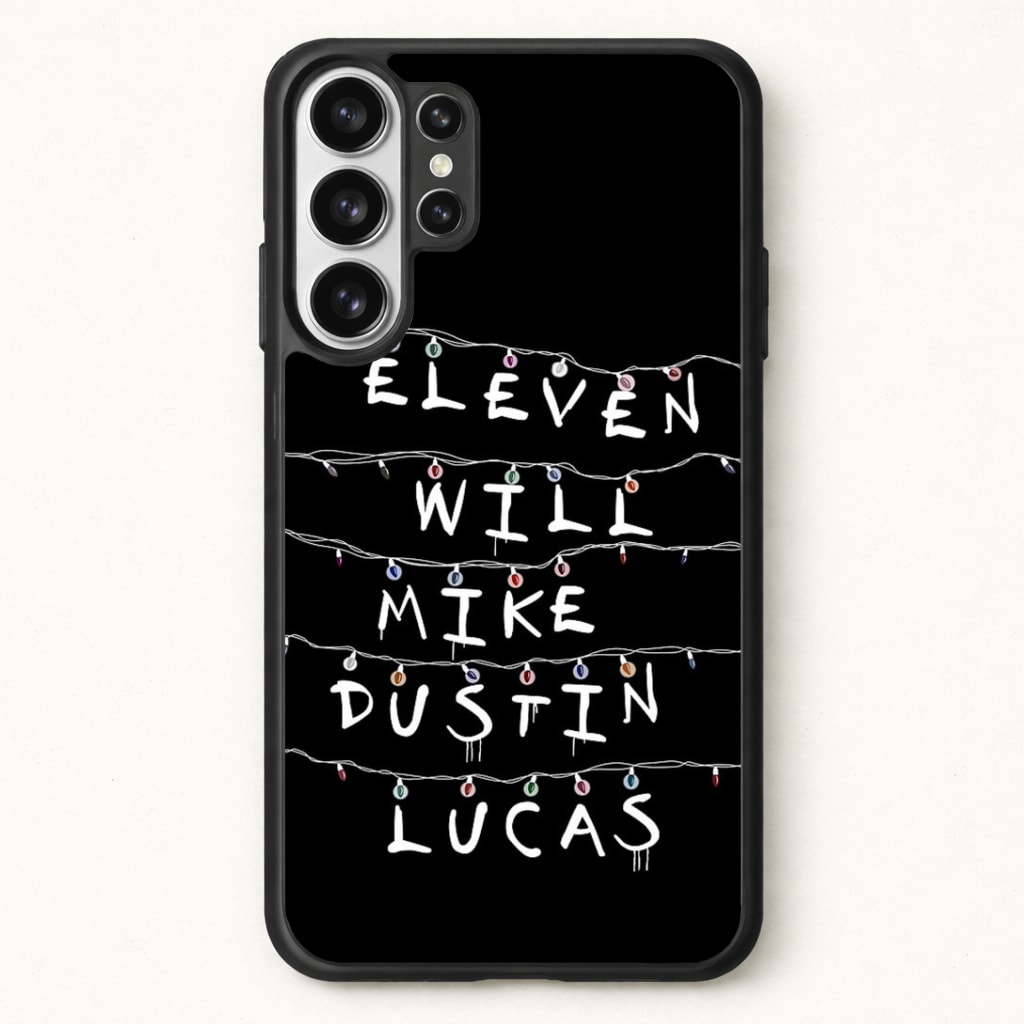Eleven, Will, Mike, Dustin & Lucas Phone Case