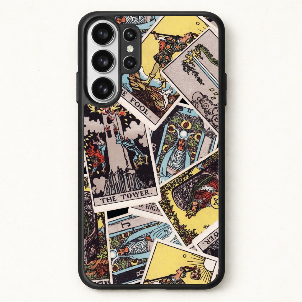 Tarot Cards Collage Pattern Phone Case