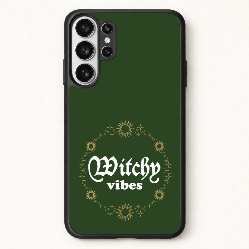 Witchy Vibes Green Phone Case
