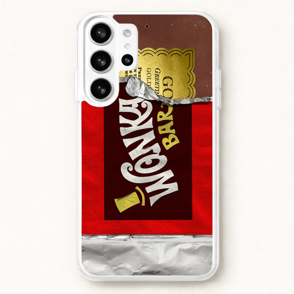 Wonka Bar Golden Ticket Phone Case