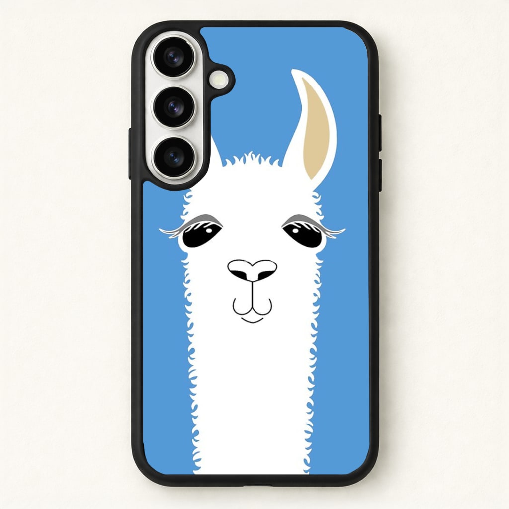 Llama Portrait Phone Case - Galaxy S26 / Standard